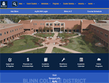 Tablet Screenshot of blinn.edu